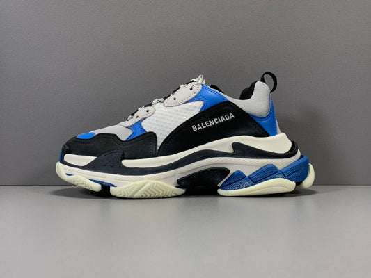 Balenciaga Triple S Black Blue