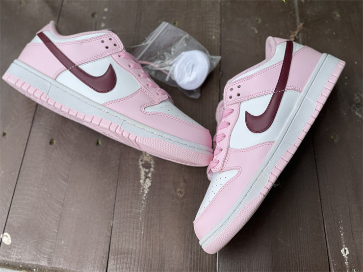 Nike Dunk Low Pink Foam Red White (GS)