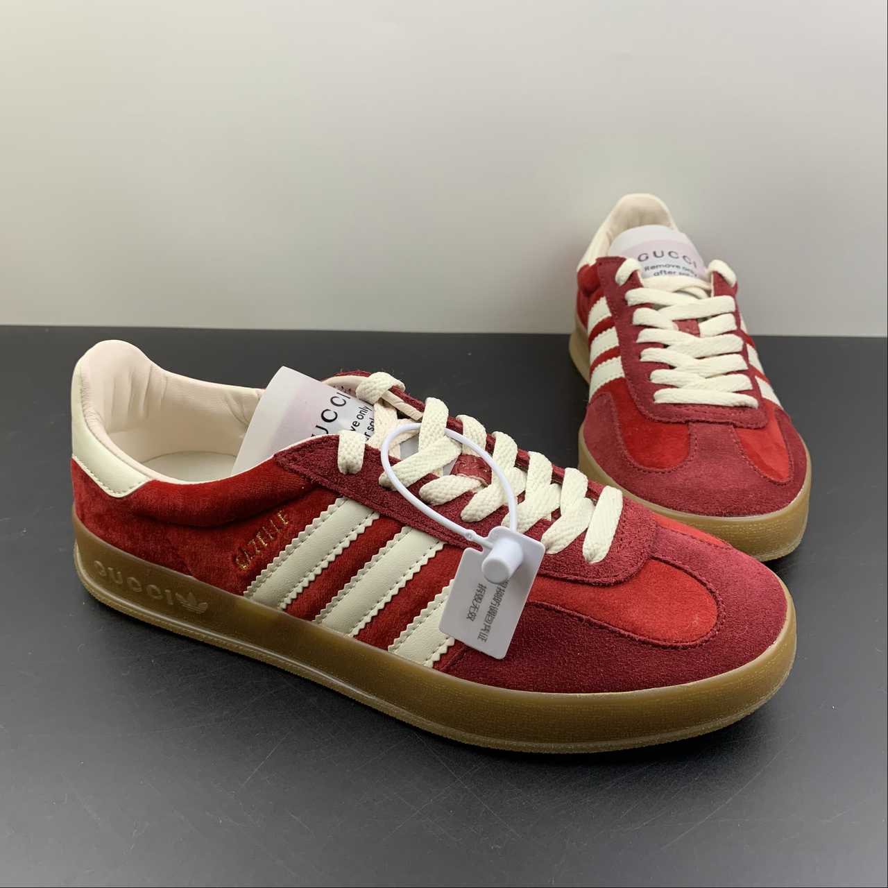 Adidas x Gucci Gazelle Red