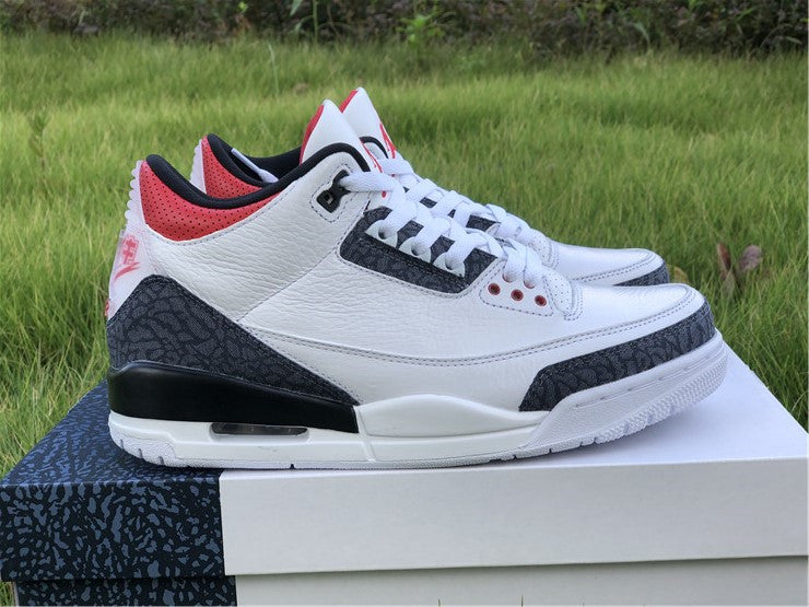 Air Jordan 3 Retro SE-T CO JP Fire Red Denim CZ6433-100