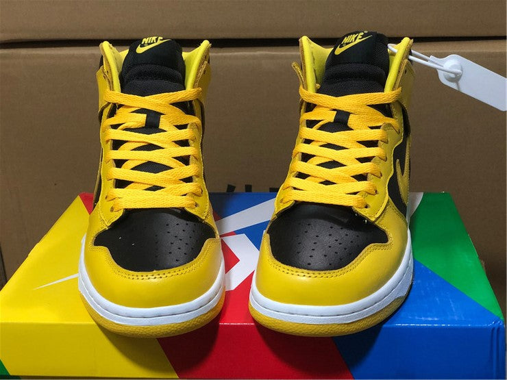 Nike Dunk High Black Varsity Maize