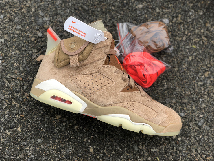 Air Jordan 6 Retro Travis Scott British Khaki