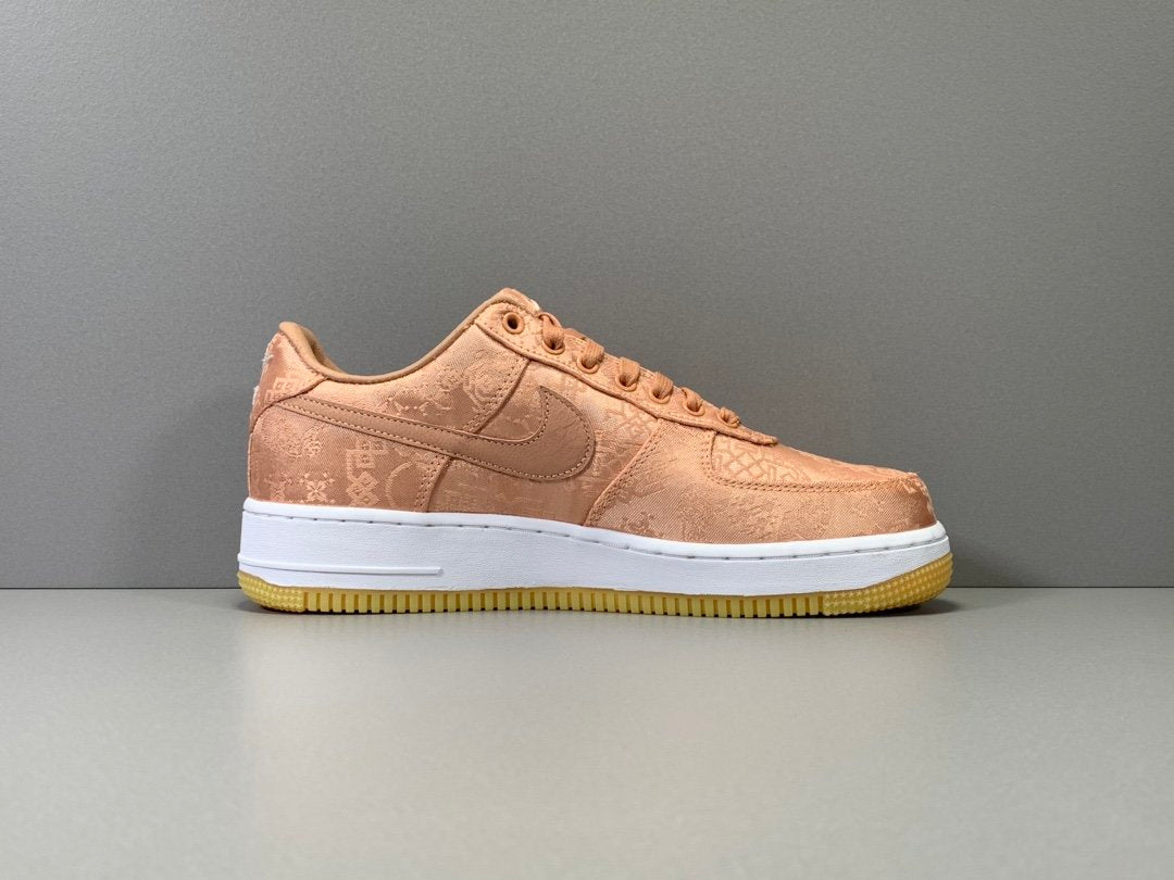 Nike Air Force 1 Low CLOT Rose Gold Silk