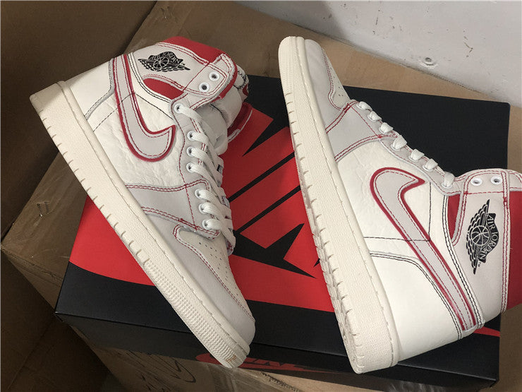 Air Jordan 1 Retro High Phantom Gym Red