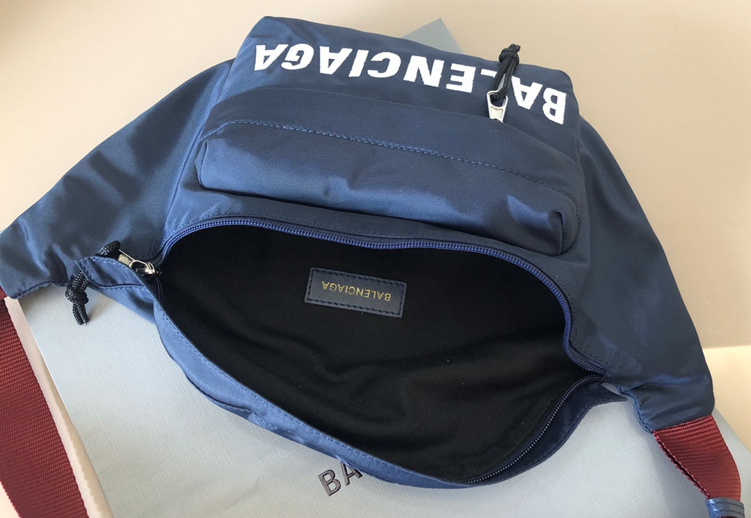 Canvas embroidered Fanny pack