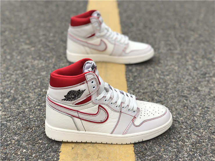 Air Jordan 1 Retro High Phantom Gym Red