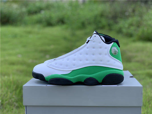 Air Jordan 13 Retro White Lucky Green