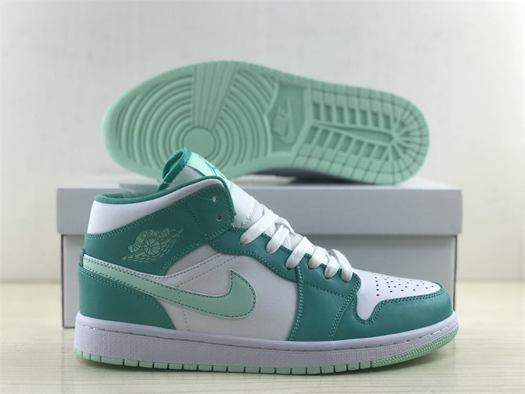 Air Jordan 1  Mid Washed Teal (W)