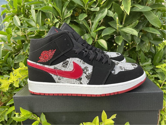 Air Jordan 1 Mid Newspaper Air Times