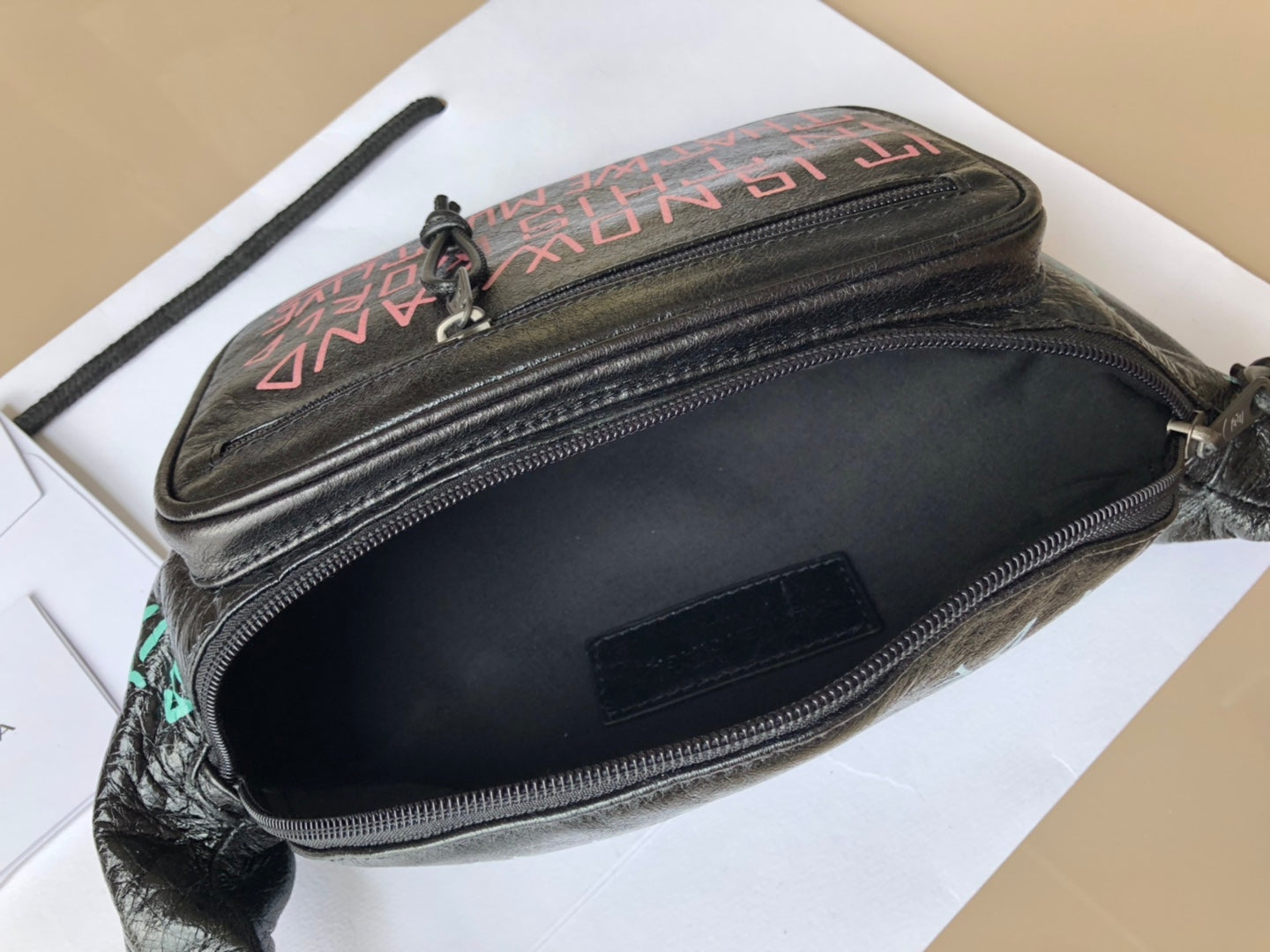 Leather Rope Shoulder Bag Crossbody bag