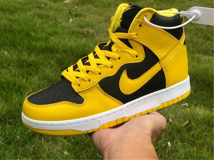 Nike Dunk High Black Varsity Maize