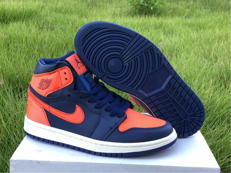 Air Jordan 1 Retro High Blue Void Turf Orange (W)