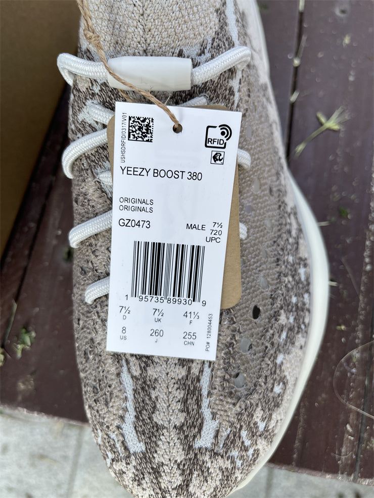 Adidas Yeezy Boost 380 Pyrite