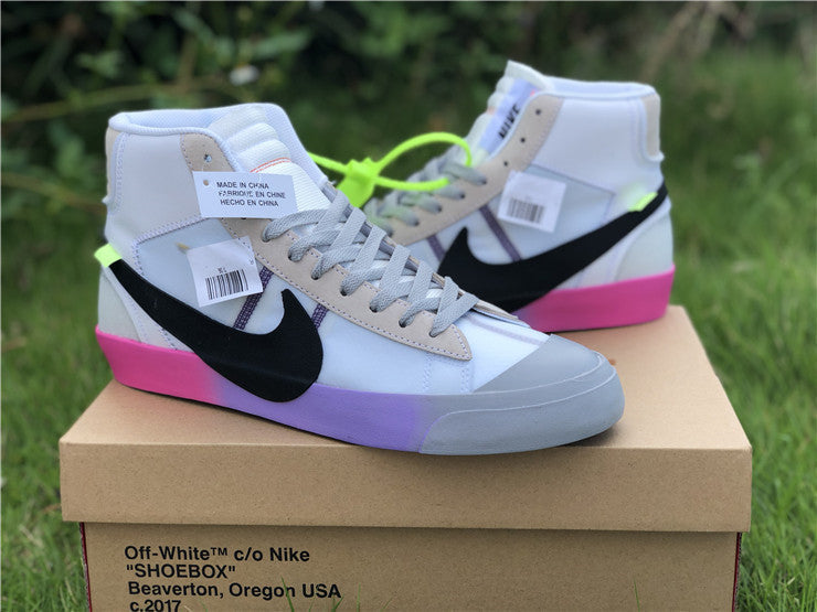 Nike Mid Off-White Wolf Grey Serena Queen