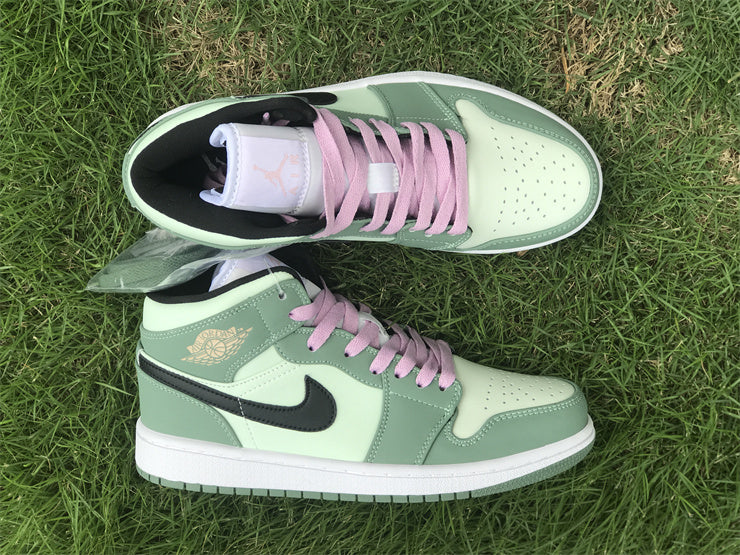 Air Jordan 1  Mid Dutch Green (W)