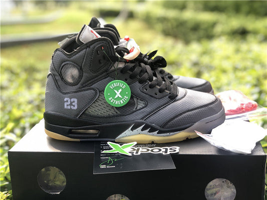 Air Jordan 5 Retro Off-White Black