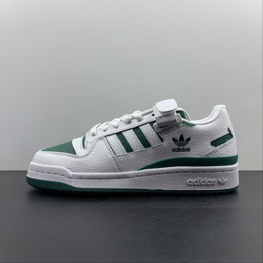 Adidas Forum Low White Collegiate Green  GY8556