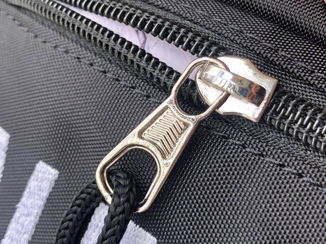Canvas embroidered Fanny pack