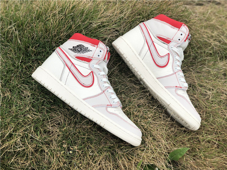 Air Jordan 1 Retro High Phantom Gym Red