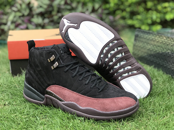 Air Jordan 12  Retro SP A Ma Maniére Black (W)