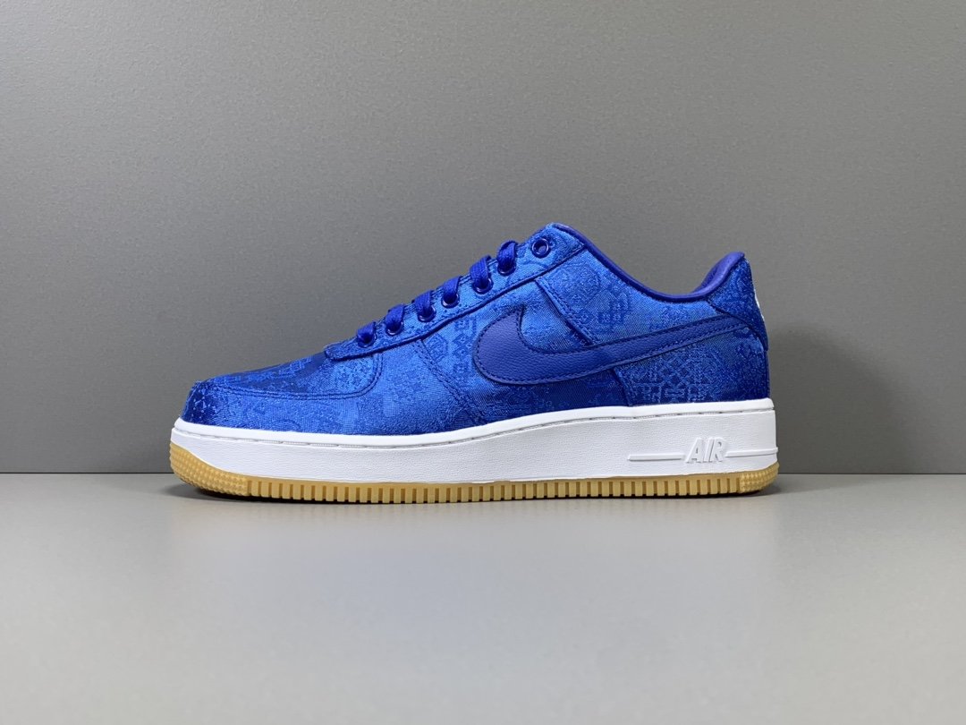 Nike Air Force 1 Low CLOT Blue Silk