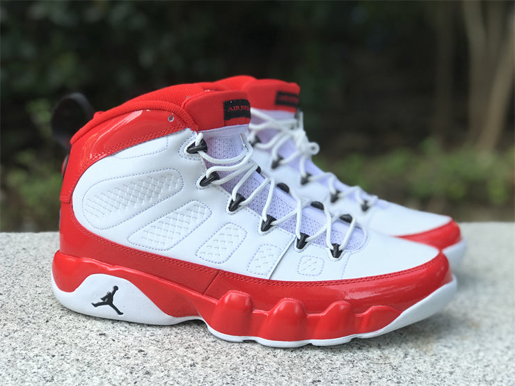 Air Jordan 9 Retro White Gym Red