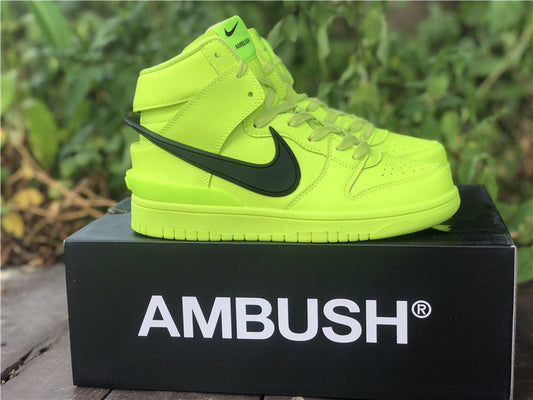 Nike Dunk High AMBUSH Flash Lime