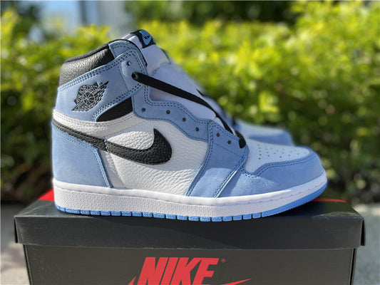 Air Jordan 1 Retro High White University Blue Black