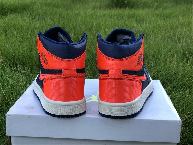 Air Jordan 1 Retro High Blue Void Turf Orange (W)