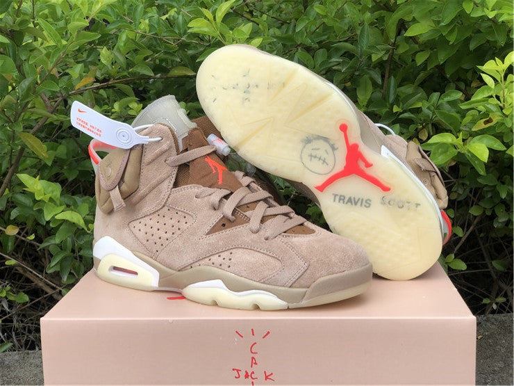 Air Jordan 6 Retro Travis Scott British Khaki