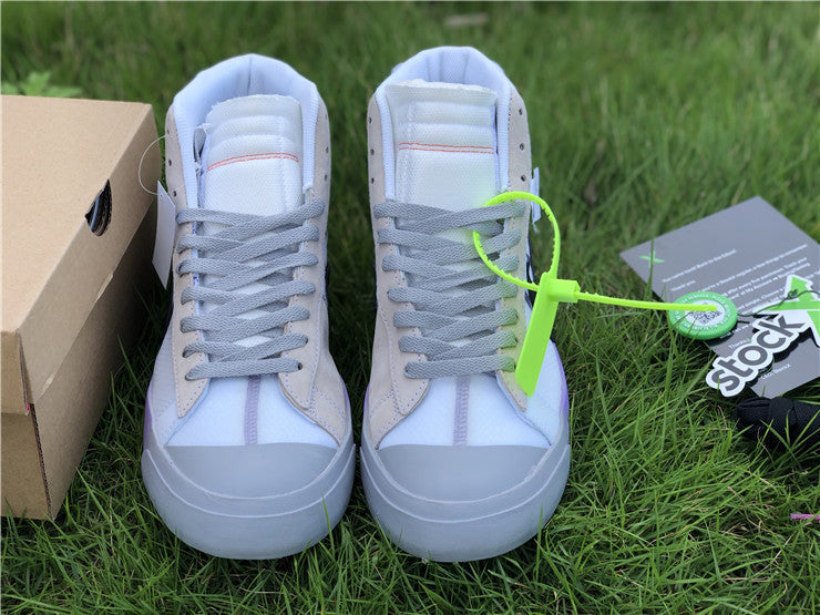 Nike Mid Off-White Wolf Grey Serena Queen