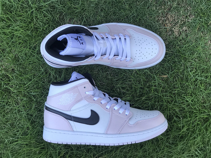 Air Jordan 1  Mid Barely Rose (W)