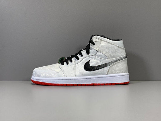 Jordan 1 Mid SE Fearless Edison Chen CLOT