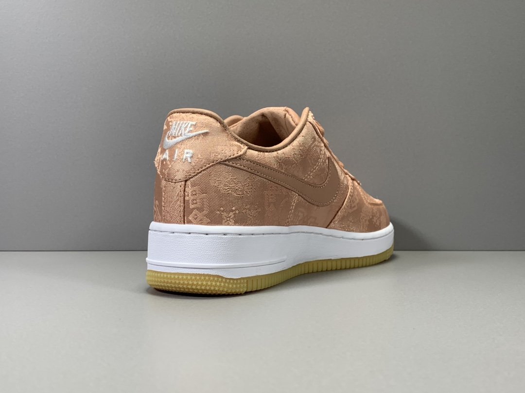 Nike Air Force 1 Low CLOT Rose Gold Silk