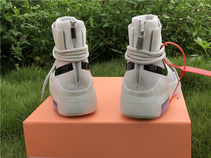 Nike Air Fear of God 1  SA Light Bone Black