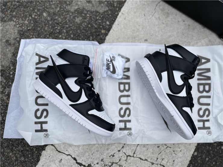 Nike Dunk High Ambush Black White