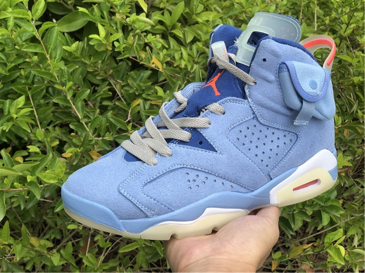 Air Jordan 6 Retro North Carolina Blue