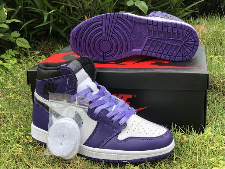 Air Jordan 1 Retro High Court Purple White