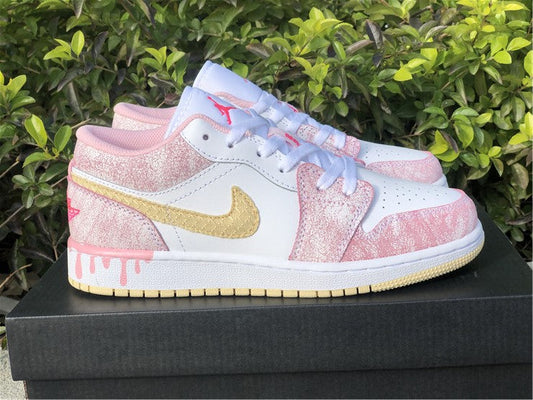 Air Jordan 1 Low Paint Drip (GS)