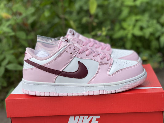 Nike Dunk Low Pink Foam Red White (GS)