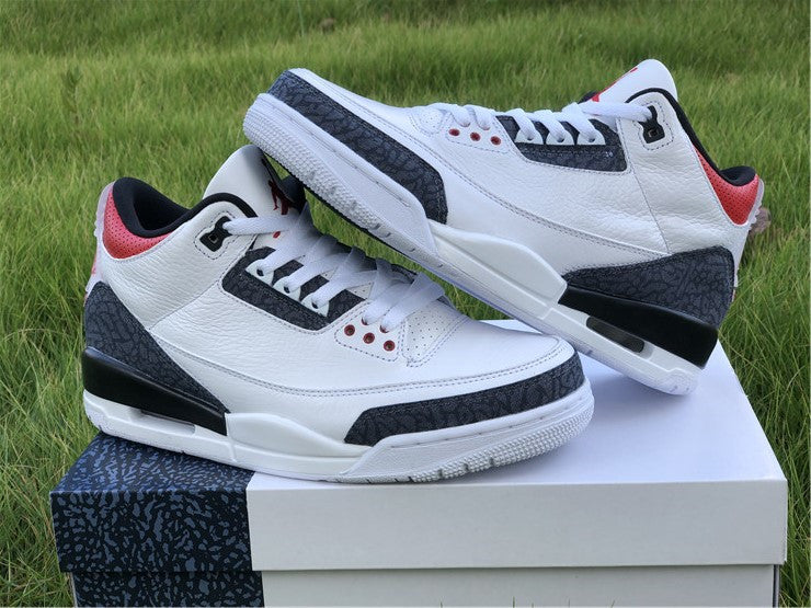 Air Jordan 3 Retro SE-T CO JP Fire Red Denim CZ6433-100