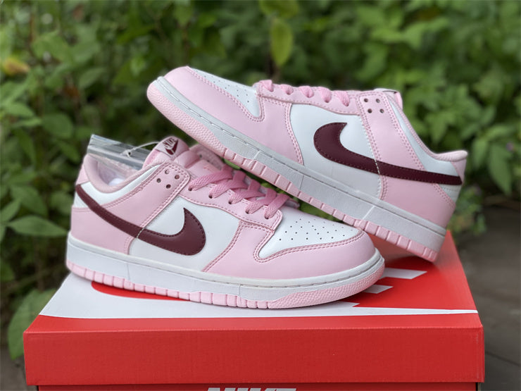 Nike Dunk Low Pink Foam Red White (GS)