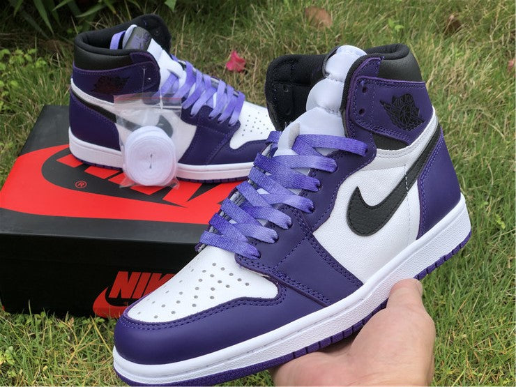 Air Jordan 1 Retro High Court Purple White