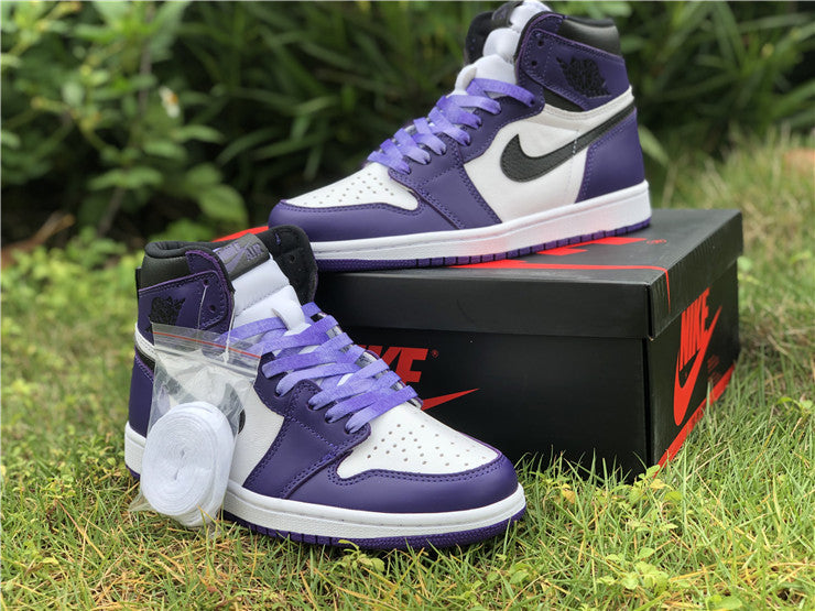 Air Jordan 1 Retro High Court Purple White