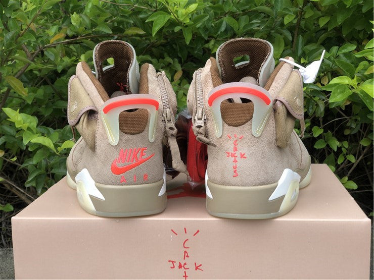 Air Jordan 6 Retro Travis Scott British Khaki