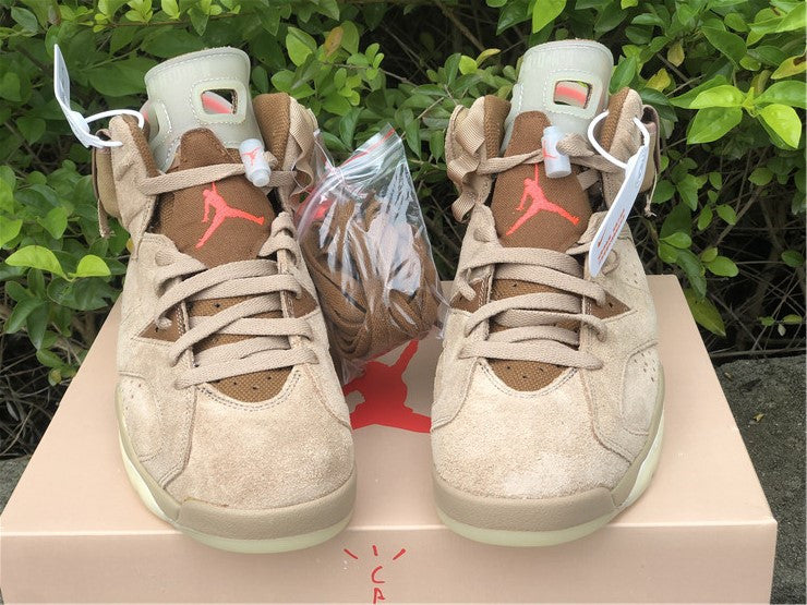 Air Jordan 6 Retro Travis Scott British Khaki