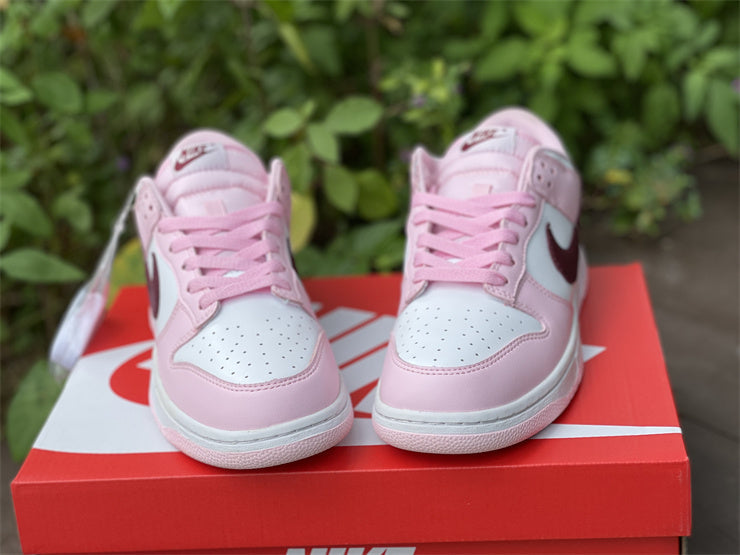 Nike Dunk Low Pink Foam Red White (GS)