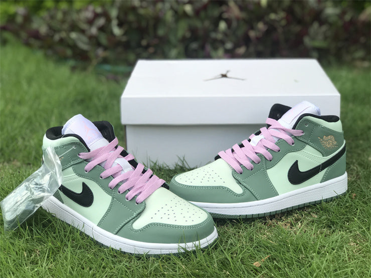 Air Jordan 1  Mid Dutch Green (W)