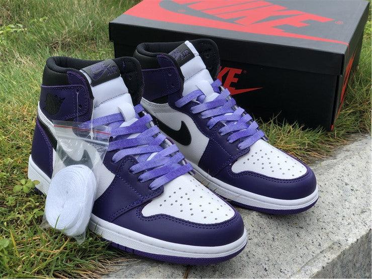 Air Jordan 1 Retro High Court Purple White