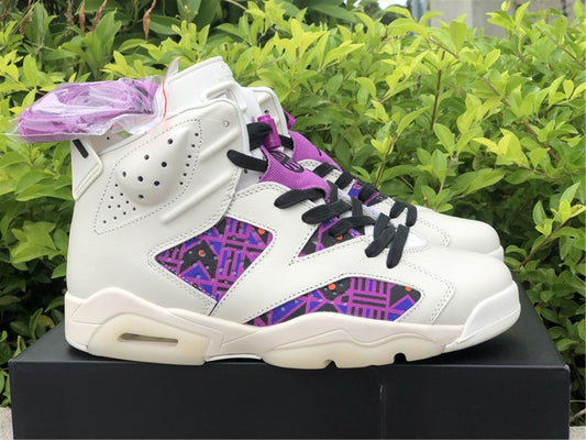 Air Jordan 6 Retro Quai54 Sail Black (2020)